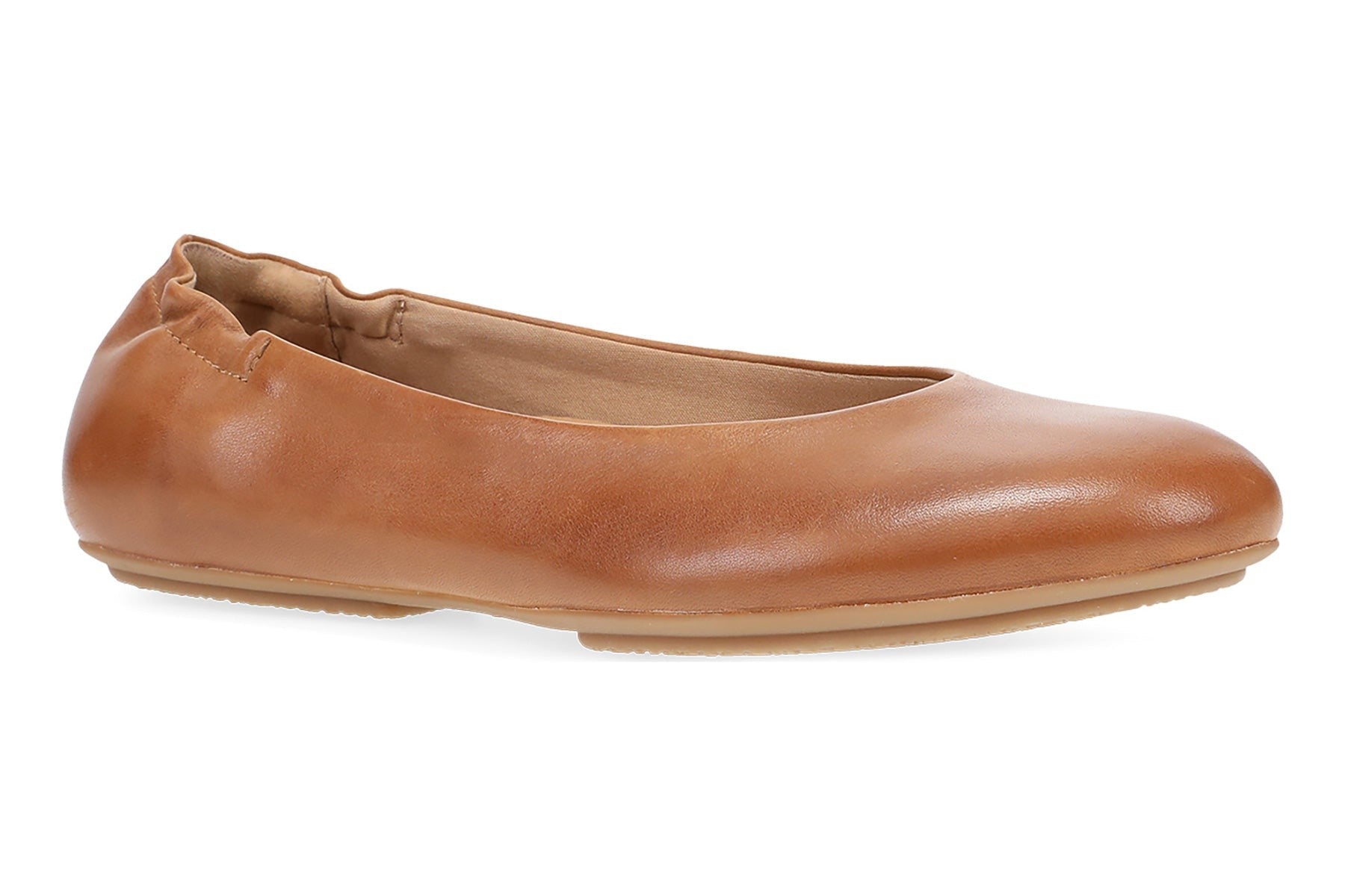 Dansko Mollie Women's Flat Shoes Luggage Nappa : EU 39.5 (US Women's 9.5) Regular, Suede - Bellso